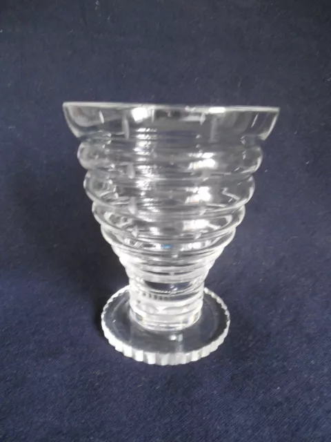 VASE EN CRISTAL DE SAINT LOUIS création JEAN SALA Art Déco vers 1935