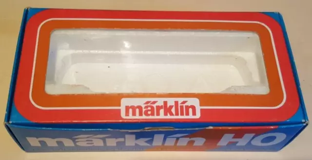 Märklin 3016 Klarsichtkarton  Bildkarton  Leerverpackung - Verpackung  4018   4