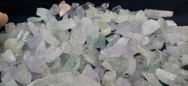 Mix Rough Kunzite Lot