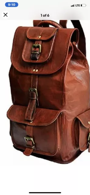 Backpack Trendy Leather Bag Shoulder Women's Bags Casual Pu Purse Travel Girls