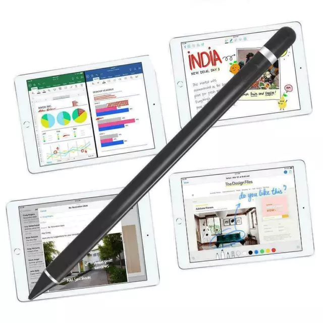 Pencil Stylus For iPad iPhone Samsung Galaxy Tablet Phone Pen Capacitive Screen 3