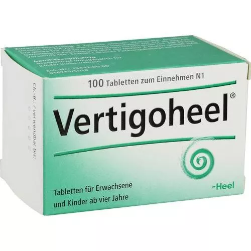 VERTIGOHEEL Tabletten 100 St Tabletten, PZN 06979686