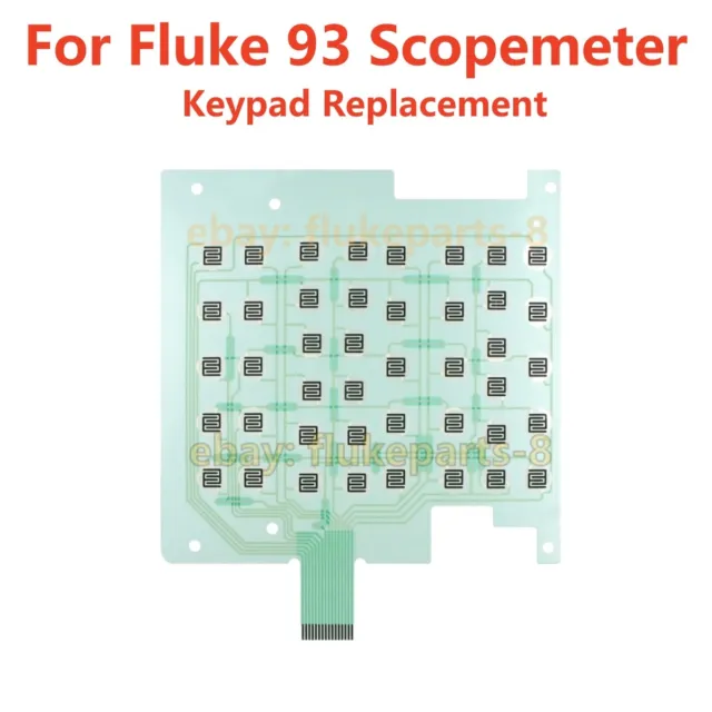 For Fluke 93 Scopemeter Keypad Contact Board Membrane (Replaces Foil) Parts NEW