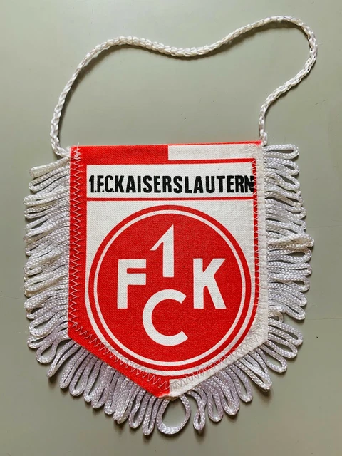 Fanion Vintage 1.FC Kaiserslautern, Banderole Football Allemand