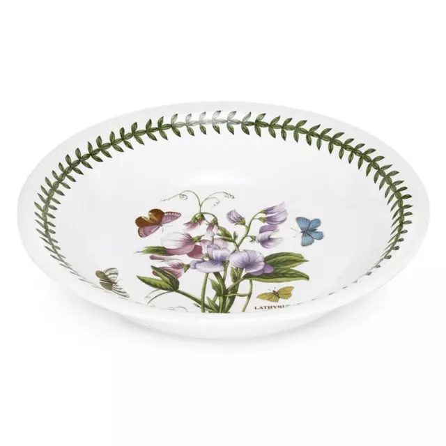 Portmeirion Botanic Garden - Pasta Bowl Sweet Pea 25cm (Made in England)