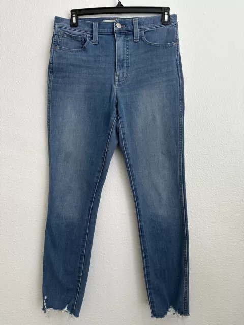 Madewell Womens Size 28 High-Rise Skinny Jeans  Blue