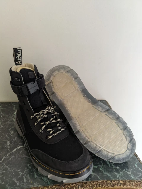 DR. MARTENS COMBS Mens Boots - Black / Cream - UK Size 9 - Rare ...
