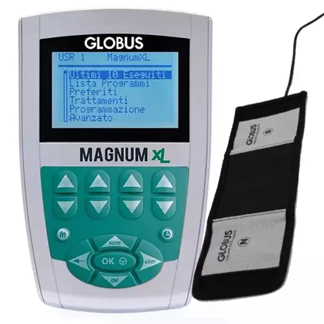 GLOBUS Magnetoterapia MAGNUM XL - 26 PROGRAMMI - 1 SOLENOIDE FLESSIBILE - G3216