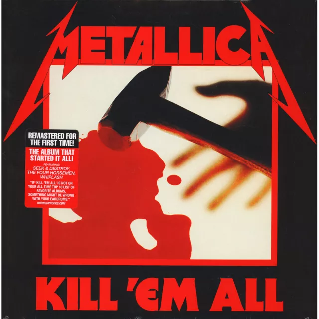 Metallica - Kill Em All (Vinyl LP - 1983 - US - Reissue)