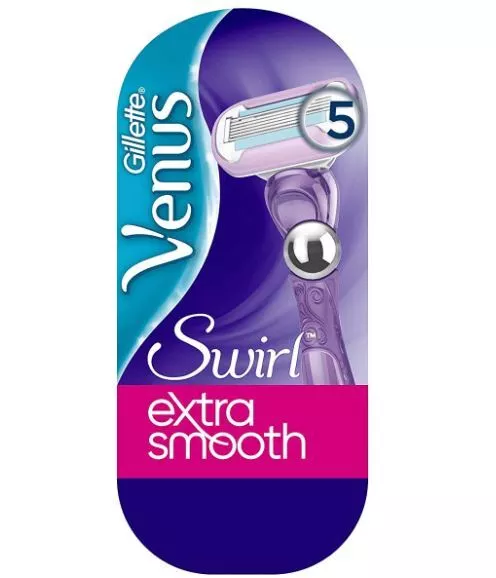 Gillette Venus Swirl Extra Suave Maquinilla de Afeitar en Mojado Plus 2 Repuesto