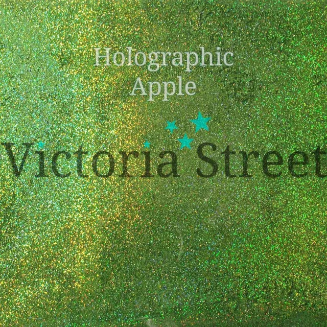 Victoria Street Glitter - Holographic Apple - Fine 0.008" / 0.2mm Green Mint