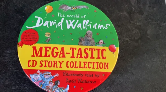 The World of David Walliams: Mega-tastic CD Story Collection 9 Audio books 36hrs