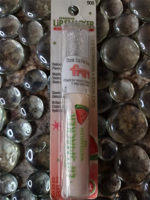 NEW & CARDED Bonnie Bell LIP SMACKER Sparkler Lip Gloss # 908 WATERMELON ICE New