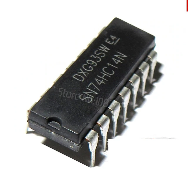 5PCS 74hc14 SN74HC14D Inverseur, 6 élements, HC, 5.2mA 2 → 6 V SOIC SOP14 - Foto 7