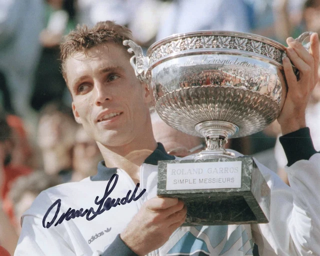 Carte De Collection Tennis Ivan Lendl - Édition Française Roland Garros 1987 (carte D91)