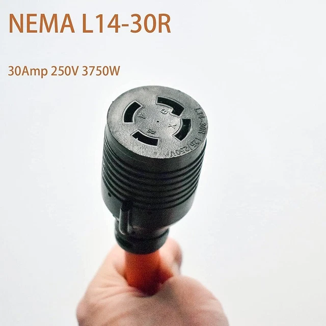 Générateur Adaptateur 125V 4C All-Copper Câble PVC Rv Générateur Douille