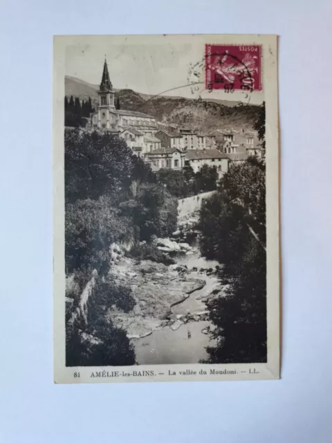 CPA 66 AMELIE-LES-BAINS - La Vallée du Mondoni