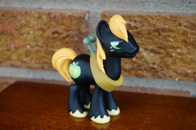 FIGURE My Little Pony 3" Mystery Minis Big Mac McIntosh Black Green Apple Doll