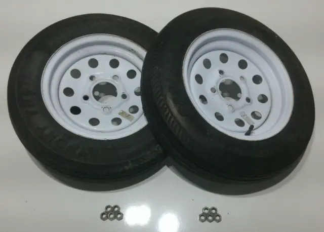 20"Carlisle X2 Sport Trailer Tires On Rim With 10 lugs In Great Working Order