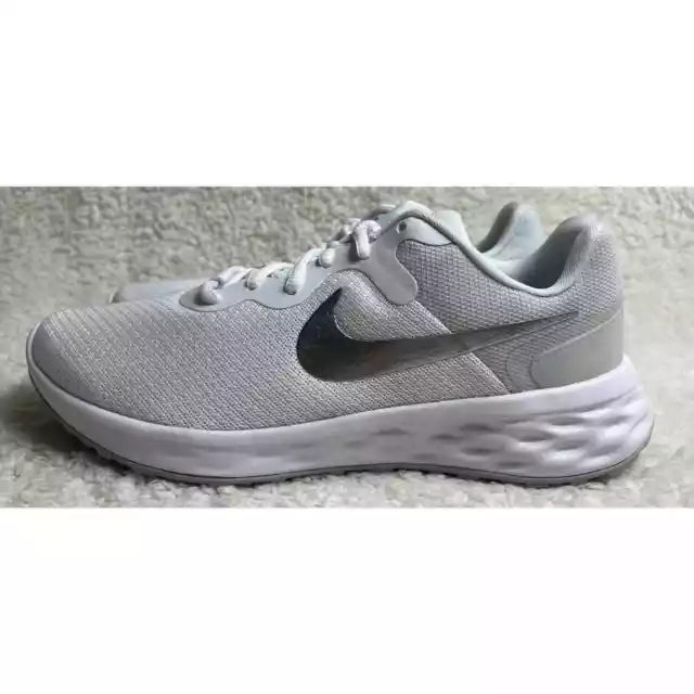 Nike Revolution 6 Next Nature White Pure Platinum Size 8