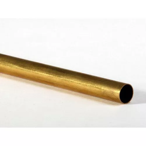 BRASS RND TUBE 1.59mm (1/16) x 300mm (12") 3PC