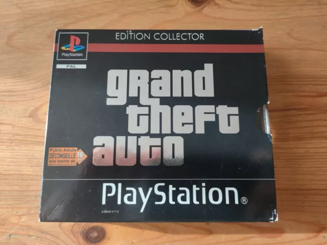 Grand Theft Auto (GTA) Édition Collector Complet Pour PlayStation.