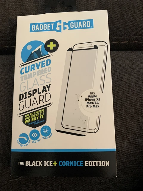 Gadget Guard (Black Ice+ Cornice) Tempered Glass for Apple iPhone Xs Max Gadget Guard (Black Ice+ Cornice) Tempered Glass for Apple iPhone Xs Max