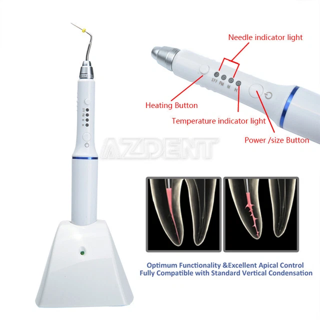 AZDENT Dental Endodontic Gutta Percha Obturation Heating Pen J1SS 100-240V