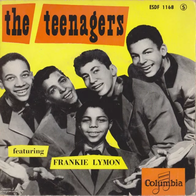 Frankie Lymon & The Teenagers  French Orig Ep 45 Ps 7"