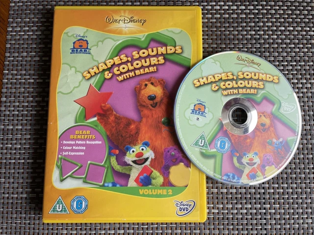 BEAR IN THE BIG BLUE HOUSE : Shapes, Sounds & Colours With Bear! (DVD