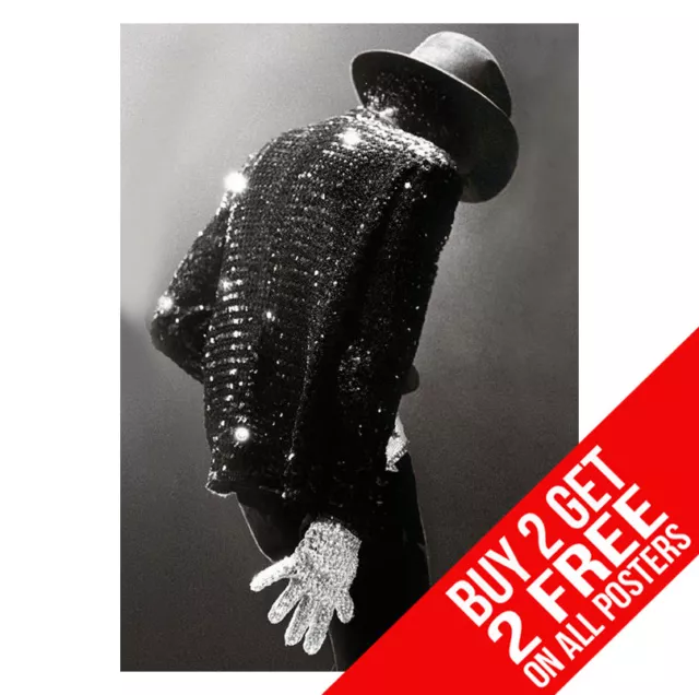 Michael Jackson Bb1 Poster A4 / A3 Size - Buy 2 Get Any 2 Free