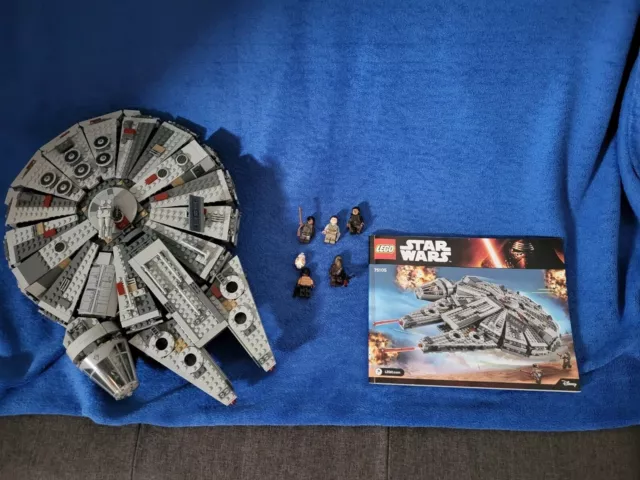 LEGO Star Wars Millennium Falcon - 75105 mit Anleitung und Figuren