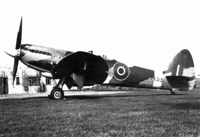 PHOTO 7 x 5"  SUPERMARINE SPITFIRE B02