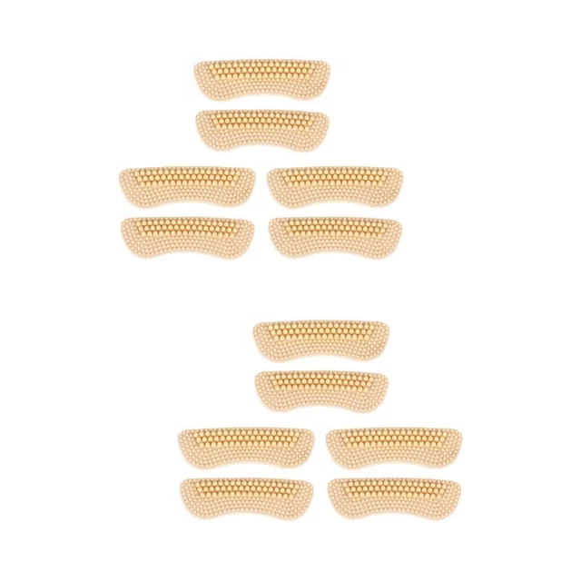 2 Sets Silicone Post Heel Grips Shoes Protectors High Sticker Man Men Women