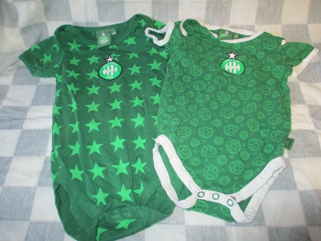 FOOTBALL : BONNET de supporter club de Saint Etienne  allez les verts  1976 EUR 50,00