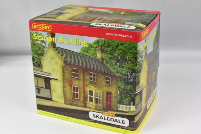 !Bnib! Hornby Skaledale Resin Model Oo Gauge R8629 Station Building