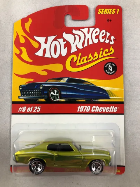 Classics Series 1 Hot Wheels #8 1970 Chevelle Antifreeze