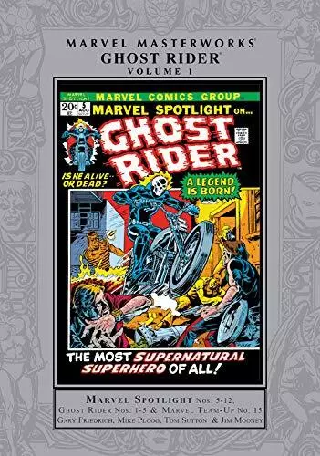 MARVEL MASTERWORKS: GHOST RIDER VOL. 1 (MARVEL By Mike Ploog & Tom Sutton *Mint*