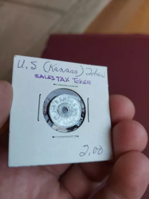 Kansas U.S.A. Sales Tax 1 Token Trade Coin