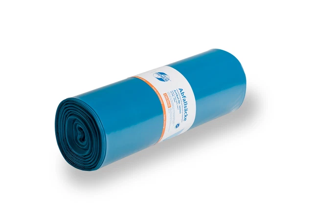 Müllsäcke blau 120 Liter 100 my 3600 Stück pro Palette