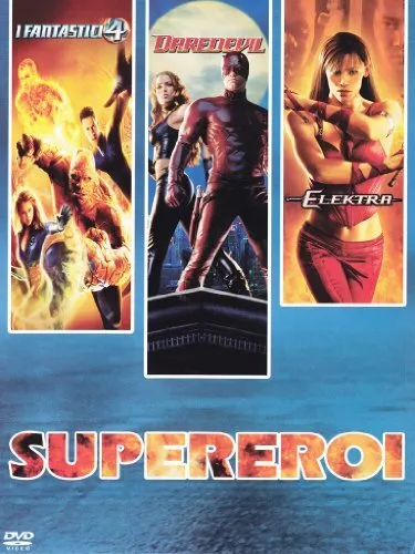 Supereroi - I fantastici 4 + Daredevil + Elektra - DVD DL006021