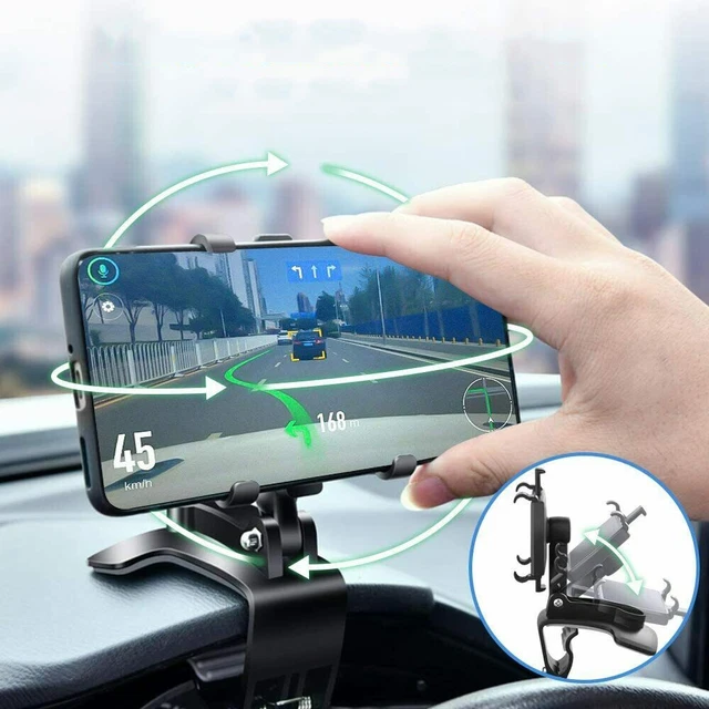 1x Black Car Dashboard Mount Cradle Holder Stand Parts For GPS Mobile Cell Phone