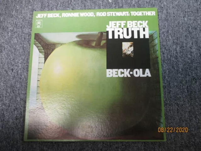 Jeff Beck, Ronnie Wood, Rod Stewart "TRUTH-BECK-OLA 2 Lp set / VG