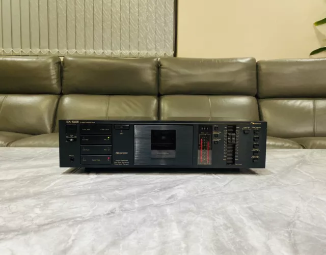 Nakamichi BX-100 Vintage 2-head Cassette Tape Deck Player & Recorder Hifi Stack