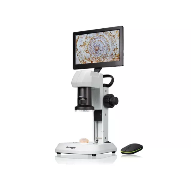 BRESSER JUNIOR Microscope 40x-640x avec accessoire et valise rigide