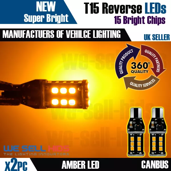 W16W T15 955 921 CANBUS ERROR FREE LED REVERSE BACK UP LIGHT – Classic Car  LEDs Ltd