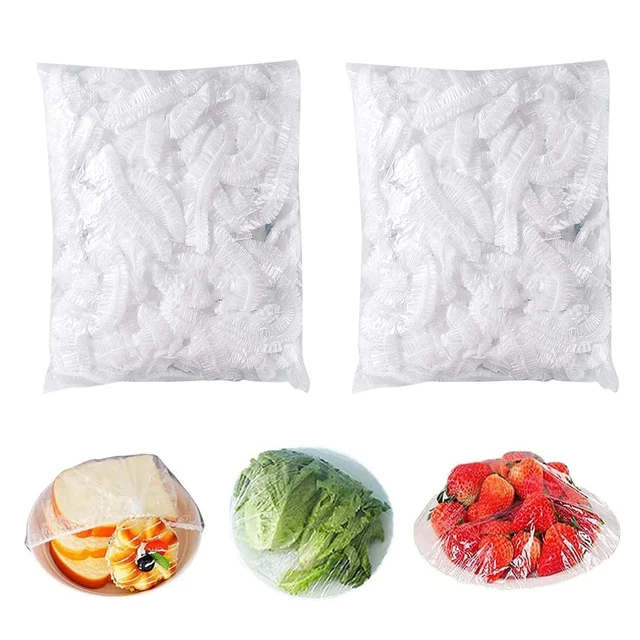 Fresh Keeping Bags,200pcs Food Covers,Reusable Elastic Food Storage ...