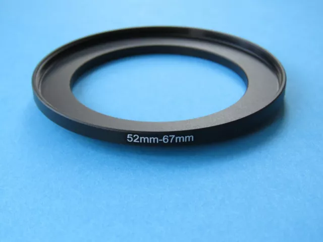 52mm to 67mm Step Up Step-Up Ring Camera Lens Filter Adapter Ring 52mm-67mm