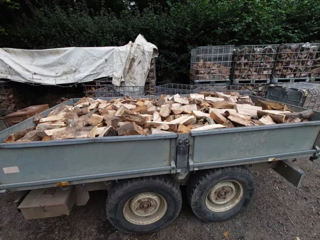 🔥Bulk Trailer Load Of Seasoned Firewood /Logs/Wood-burner🔥 Local delivery... 3