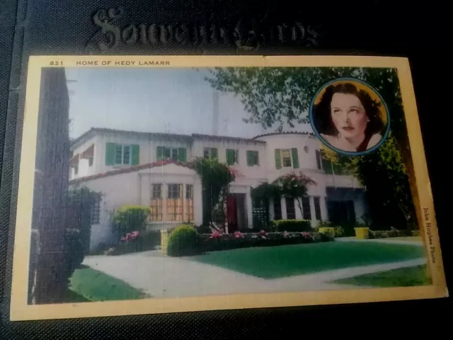 HOME OF HEDY Lamar Beverly Hills CA Street View Linen Unposted Post ...